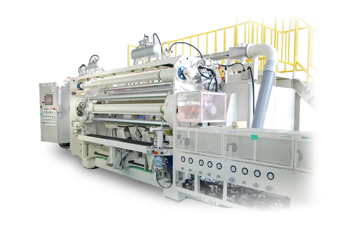 3軸ターレット型自動センターワインダー
