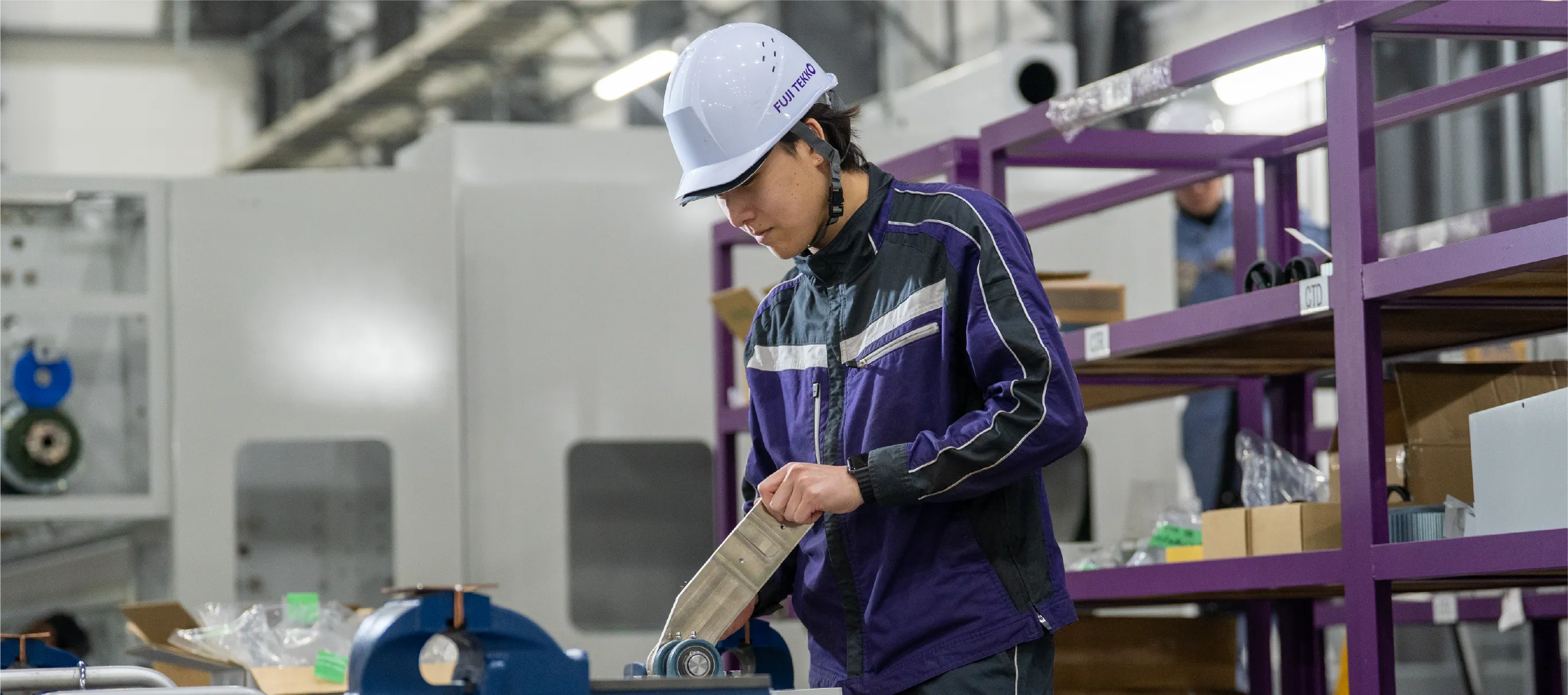 製造部（組立サービス課） 2024年入社