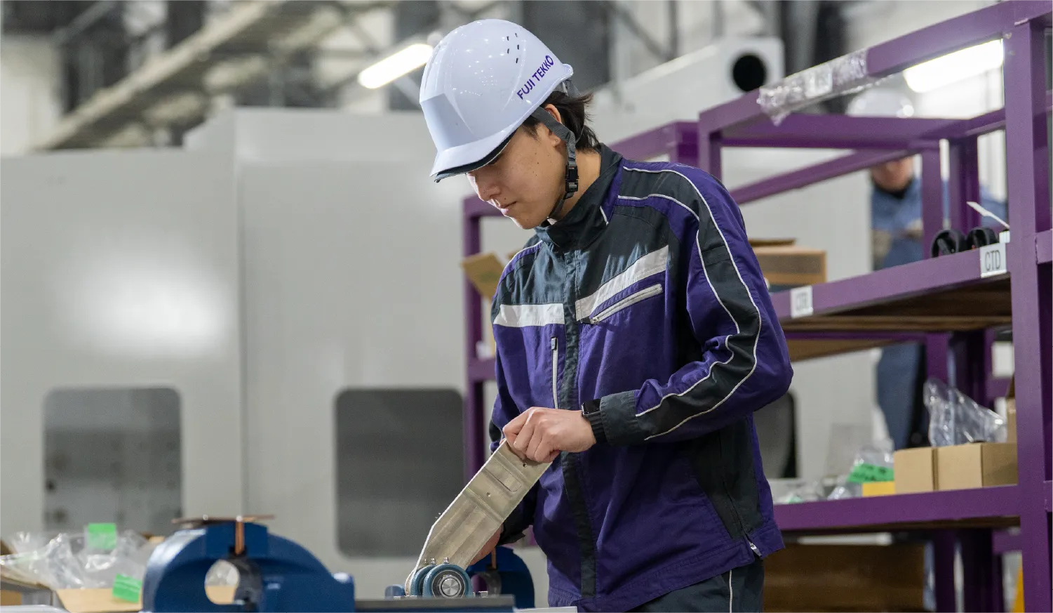 製造部（組立サービス課） 2024年入社